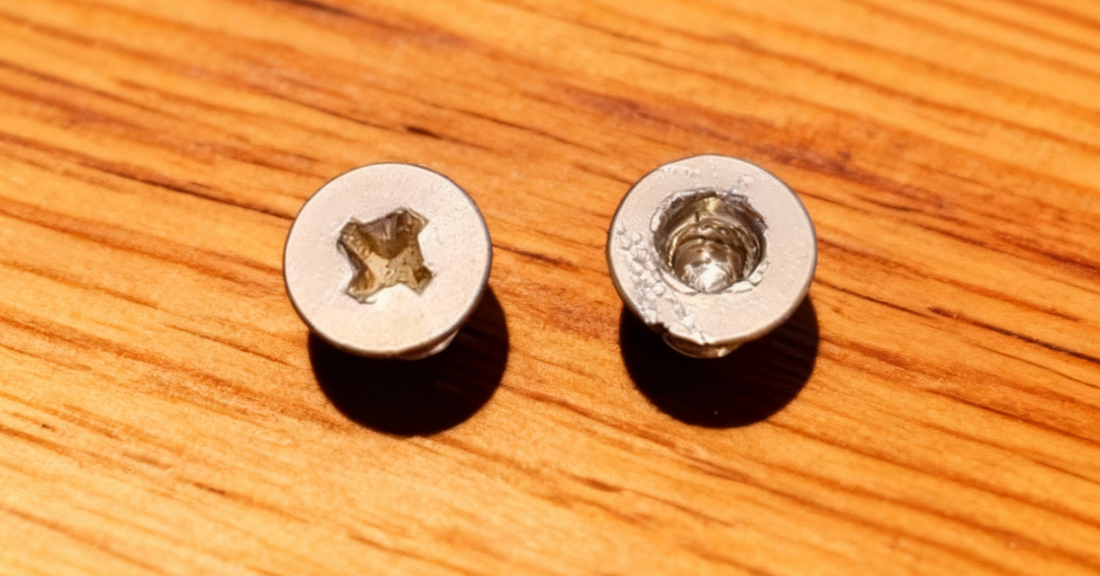 why stainless steel screws easily strip and how to prevent it