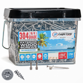 stainless steel wood screws 3 inch bulk