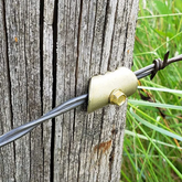 Farm Fence Featuring Cat's Claw Fencing Staples