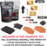 Gluetread tire repair kit with various components on a white background