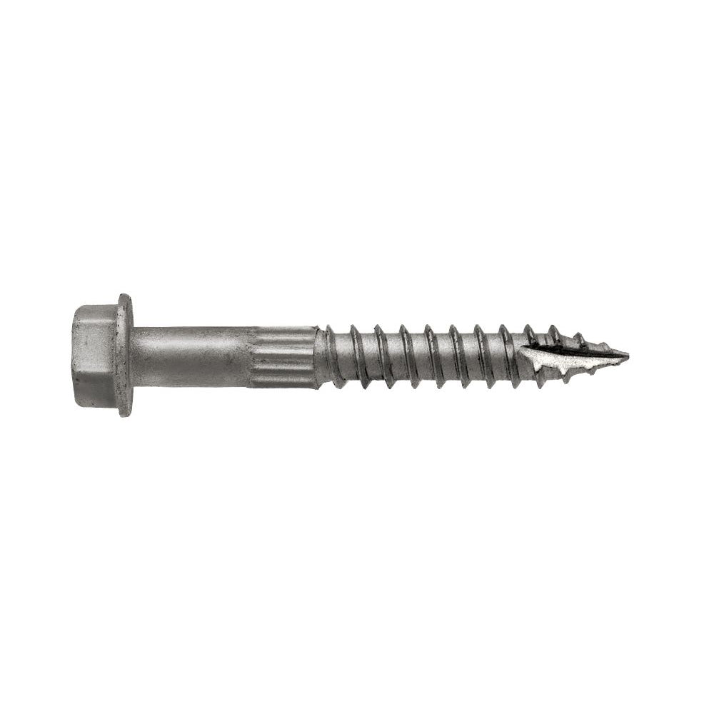 Heavy Duty SDS connector screw on a white background