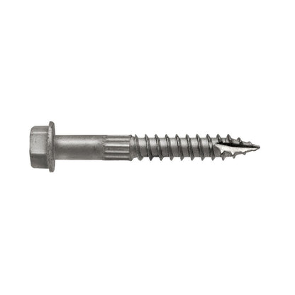 Heavy Duty SDS connector screw on a white background