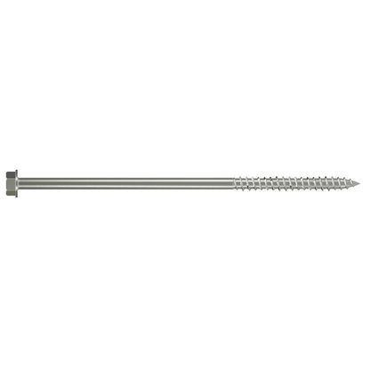 8" SDWH stainless steel timber hex screws by Simpson Strong-Tie