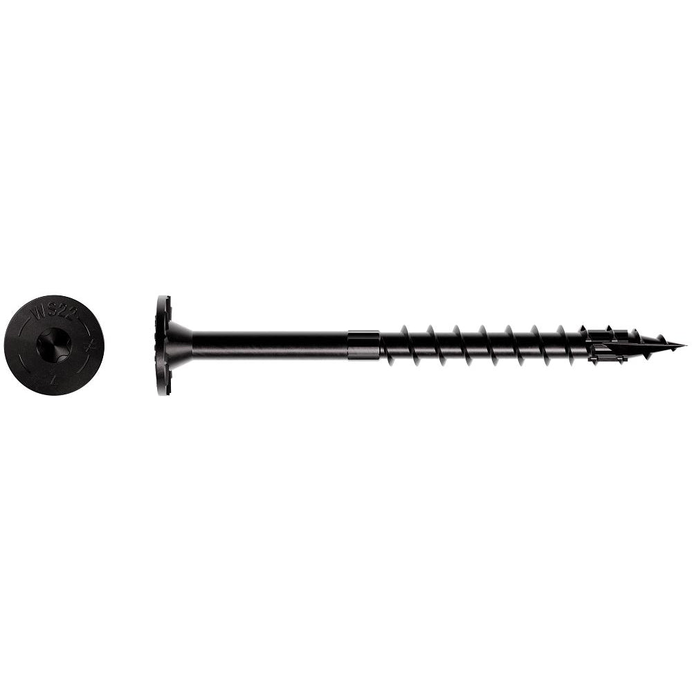 4" SDWS exterior grade timber screws by Simpson Strong-Tie | Black