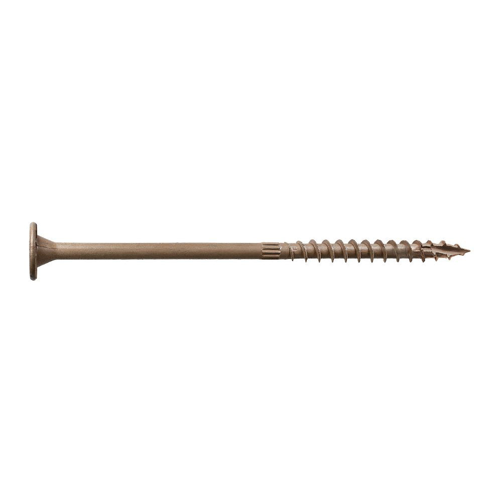 6" SDWS exterior grade timber screws by Simpson Strong-Tie | Tan