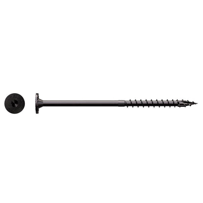 6" SDWS exterior grade timber screws by Simpson Strong-Tie | Black