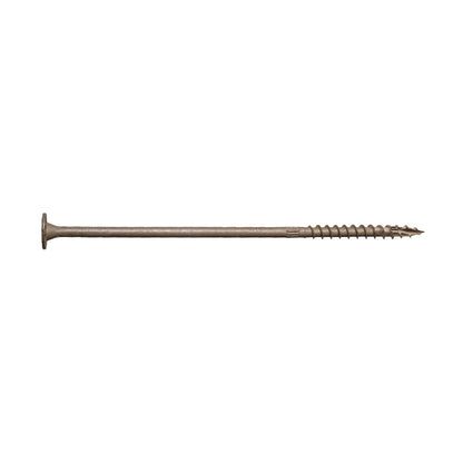 8" SDWS exterior grade timber screws by Simpson Strong-Tie | Tan