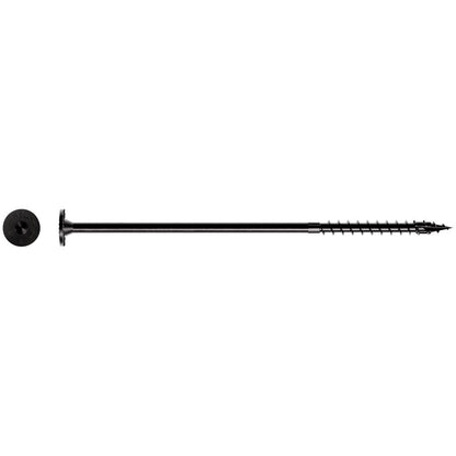 8" SDWS exterior grade timber screws by Simpson Strong-Tie | Black