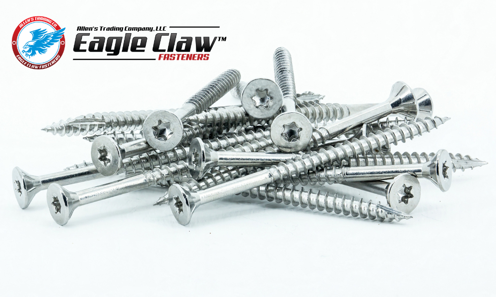 Eagle Claw Fasteners | Stainless Steel Wood Screws