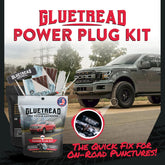 Glutread power plug kit with a Ford truck in the background