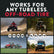 Promotional graphic for tire products used on various off-road vehicles and equipment.