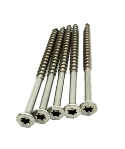#10 × 3½" 304 Grade Stainless Steel Wood Screws by Allen's Trading Co. Eagle Claw Fasteners