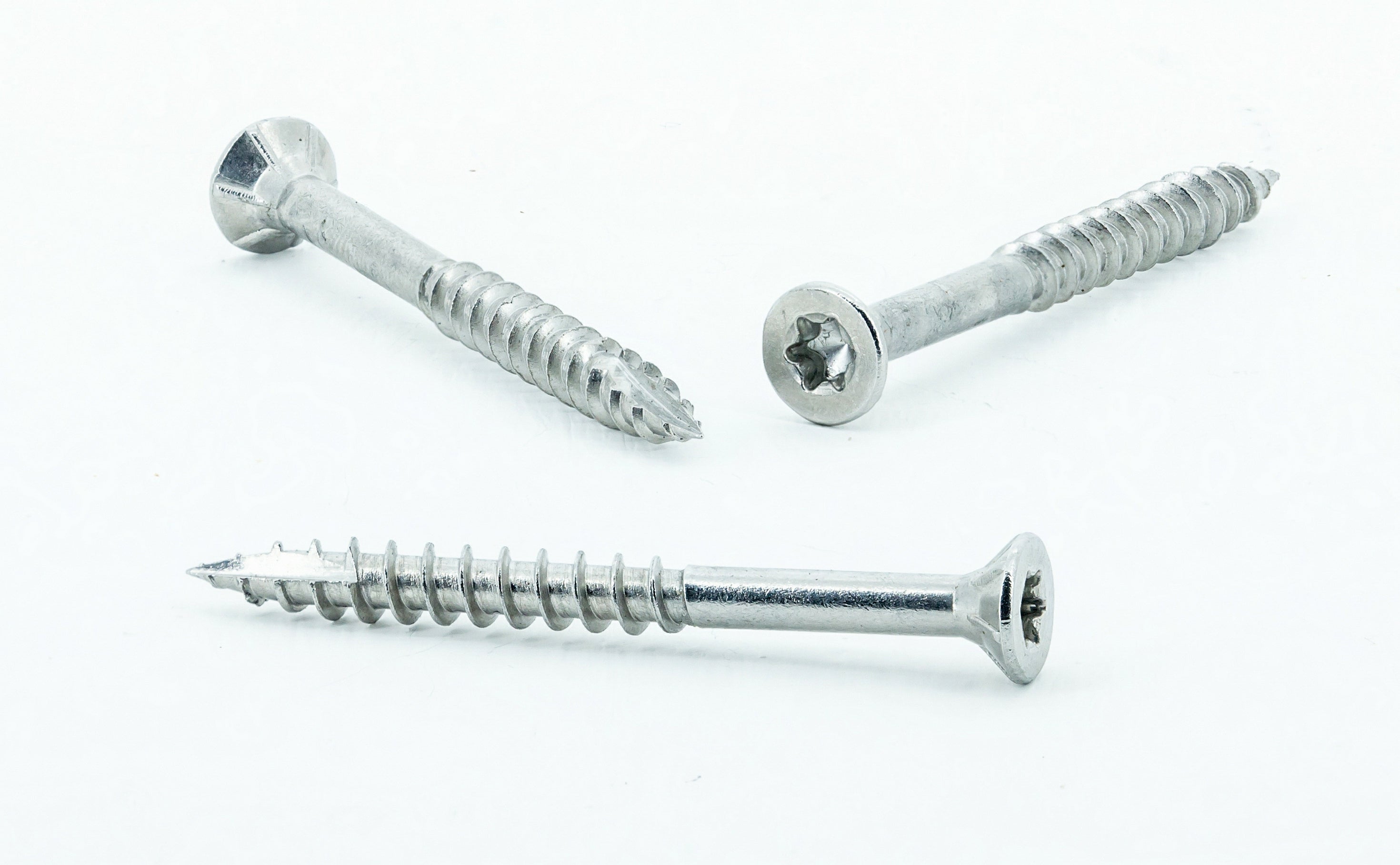 #10 × 2 Inch Stainless Steel Wood Screws 304 Grade Torx Star Drive by Allen's Trading Co. Eagle Claw Fasteners