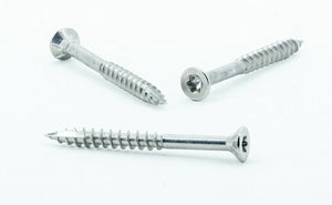 #10 × 2 Inch Stainless Steel Wood Screws 304 Grade Torx Star Drive by Allen's Trading Co. Eagle Claw Fasteners