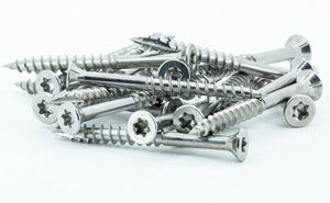 #10 × 2 Inch Stainless Steel Wood Screws 304 Grade Torx Star Drive by Allen's Trading Co. Eagle Claw Fasteners