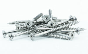 #10 × 3 inch stainless steel deck screws flat head torx drive by Allen's Trading Co. Eagle Claw Fasteners